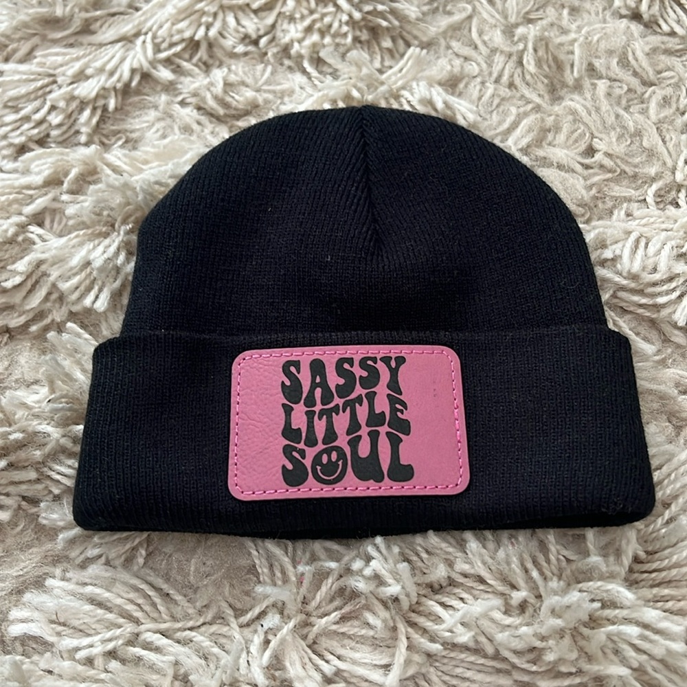 Black Baby Beanie